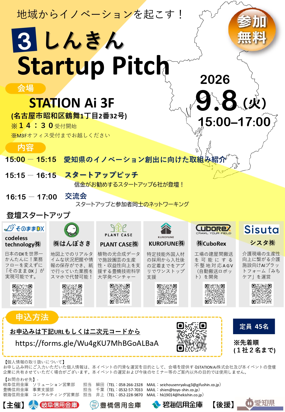 3しんきんStartup Pitch